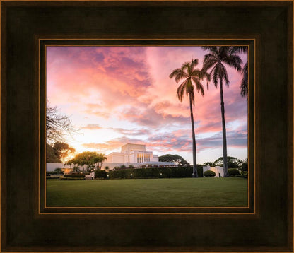 Laie Sunset Panorama
