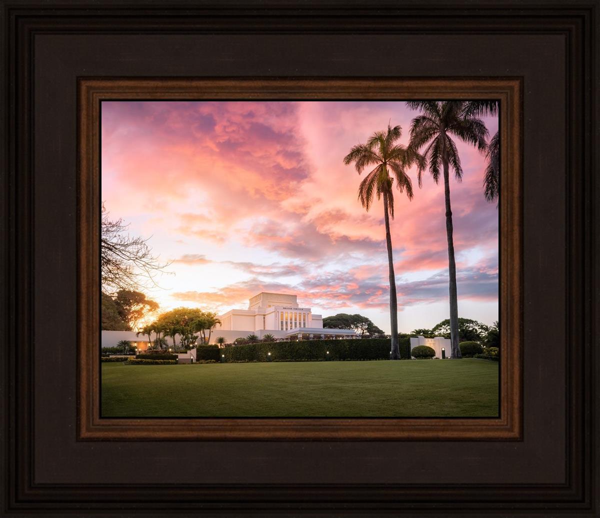 Laie Sunset Panorama