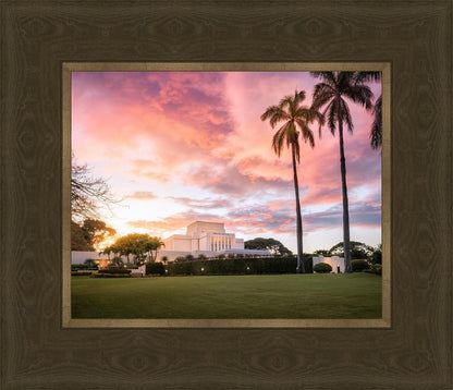 Laie Sunset Panorama