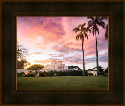 Laie Sunset Panorama
