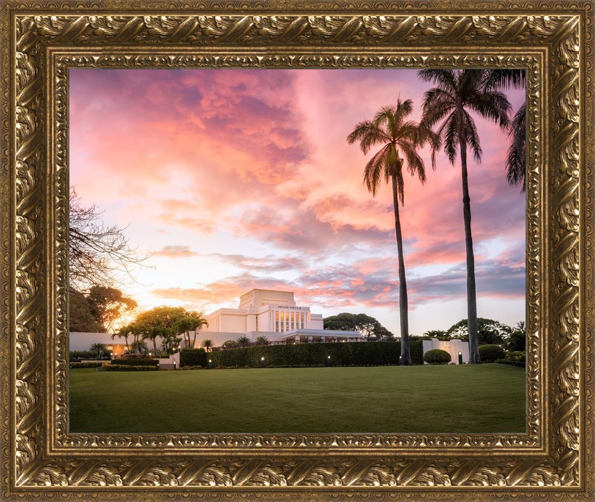 Laie Sunset Panorama