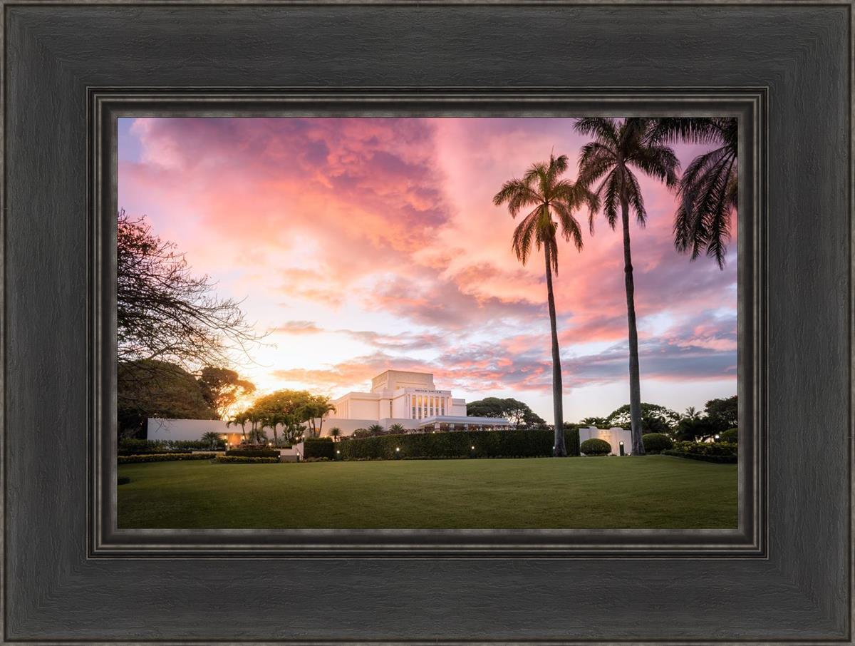 Laie Sunset Panorama