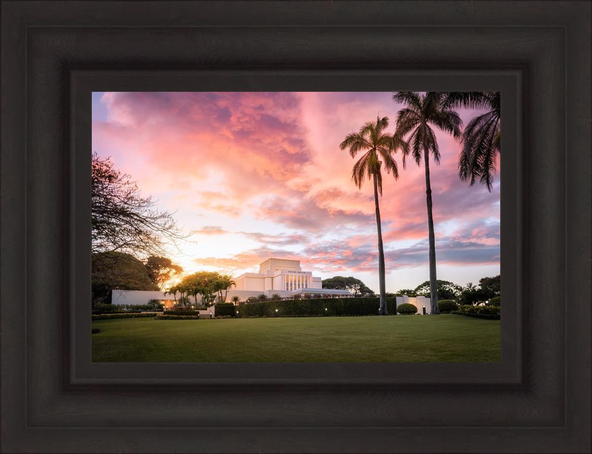 Laie Sunset Panorama