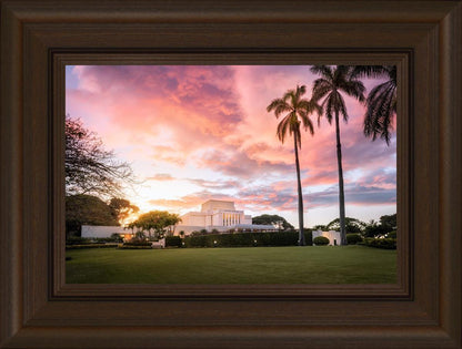 Laie Sunset Panorama