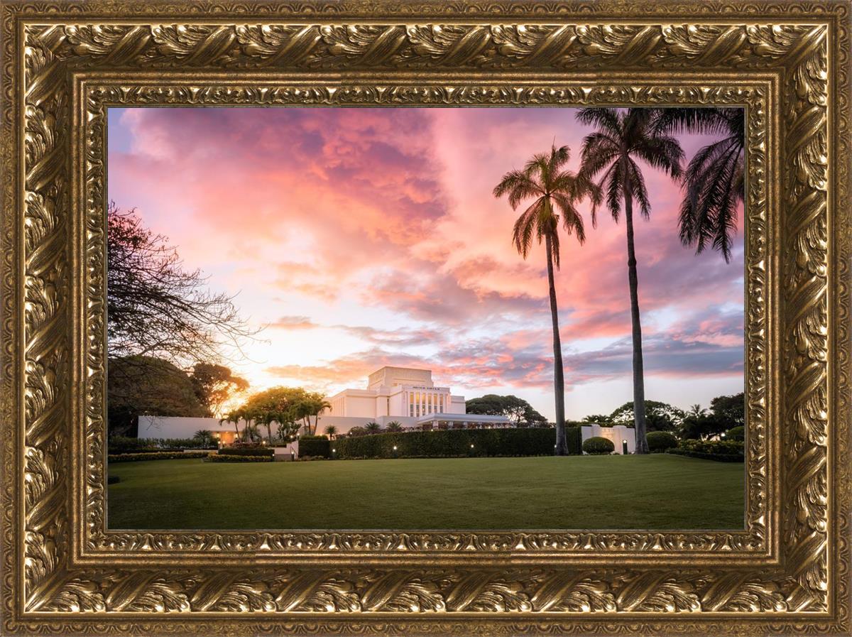 Laie Sunset Panorama