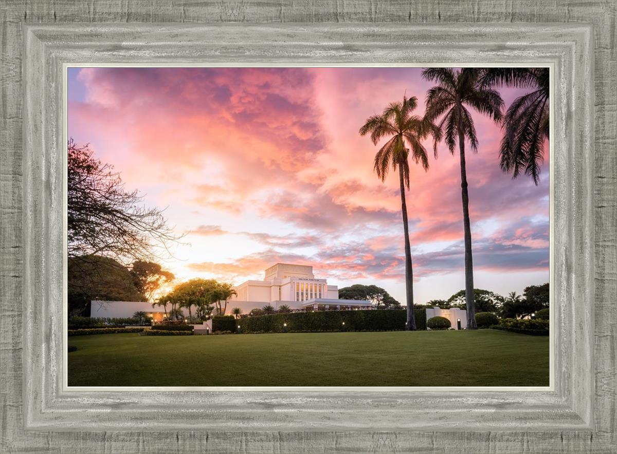 Laie Sunset Panorama