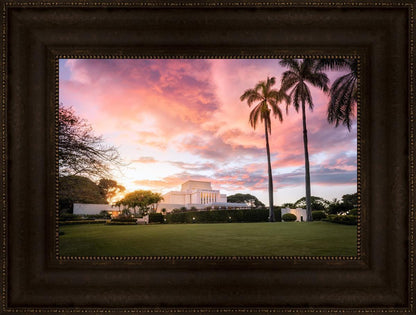 Laie Sunset Panorama