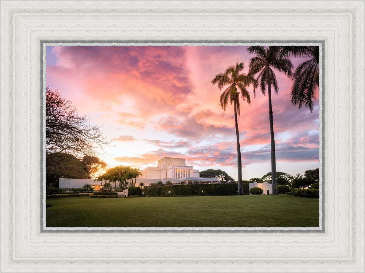 Laie Sunset Panorama