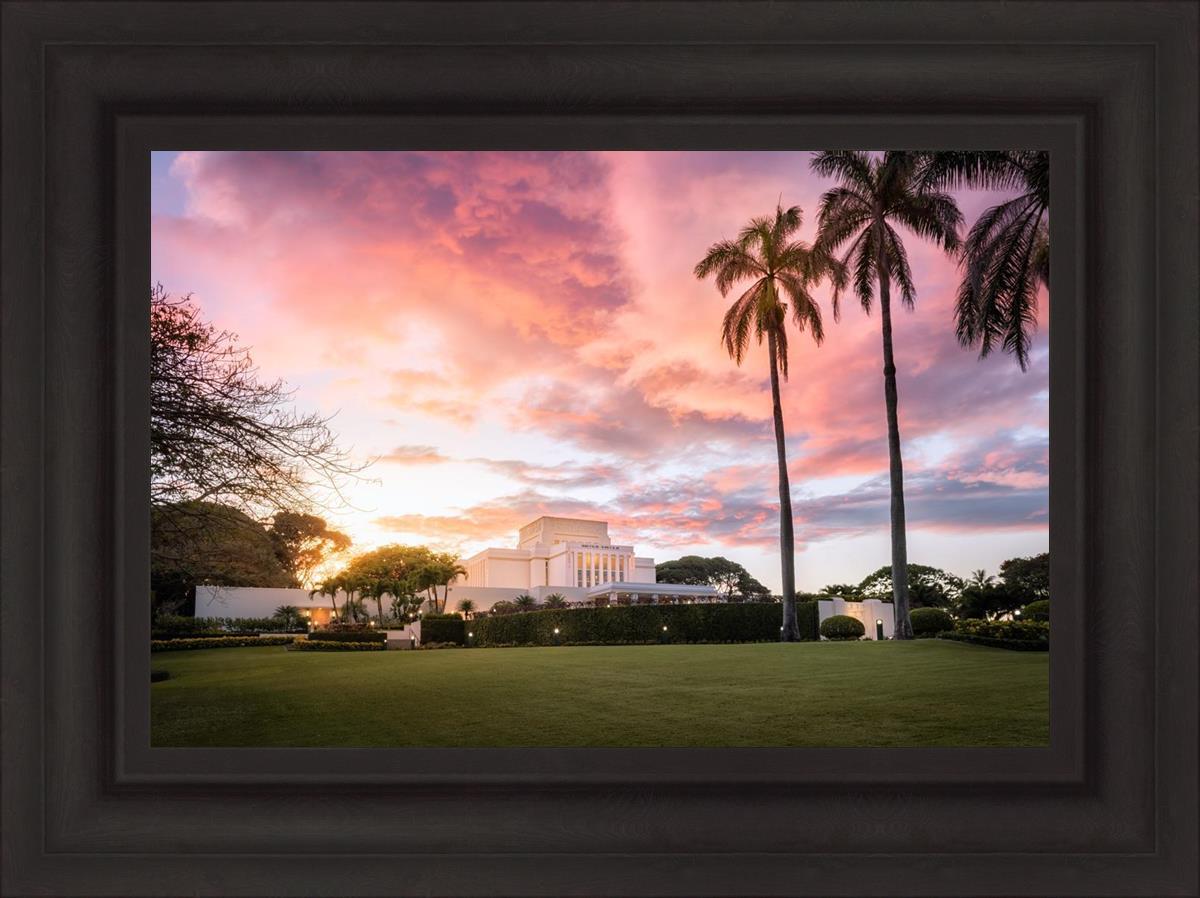 Laie Sunset Panorama