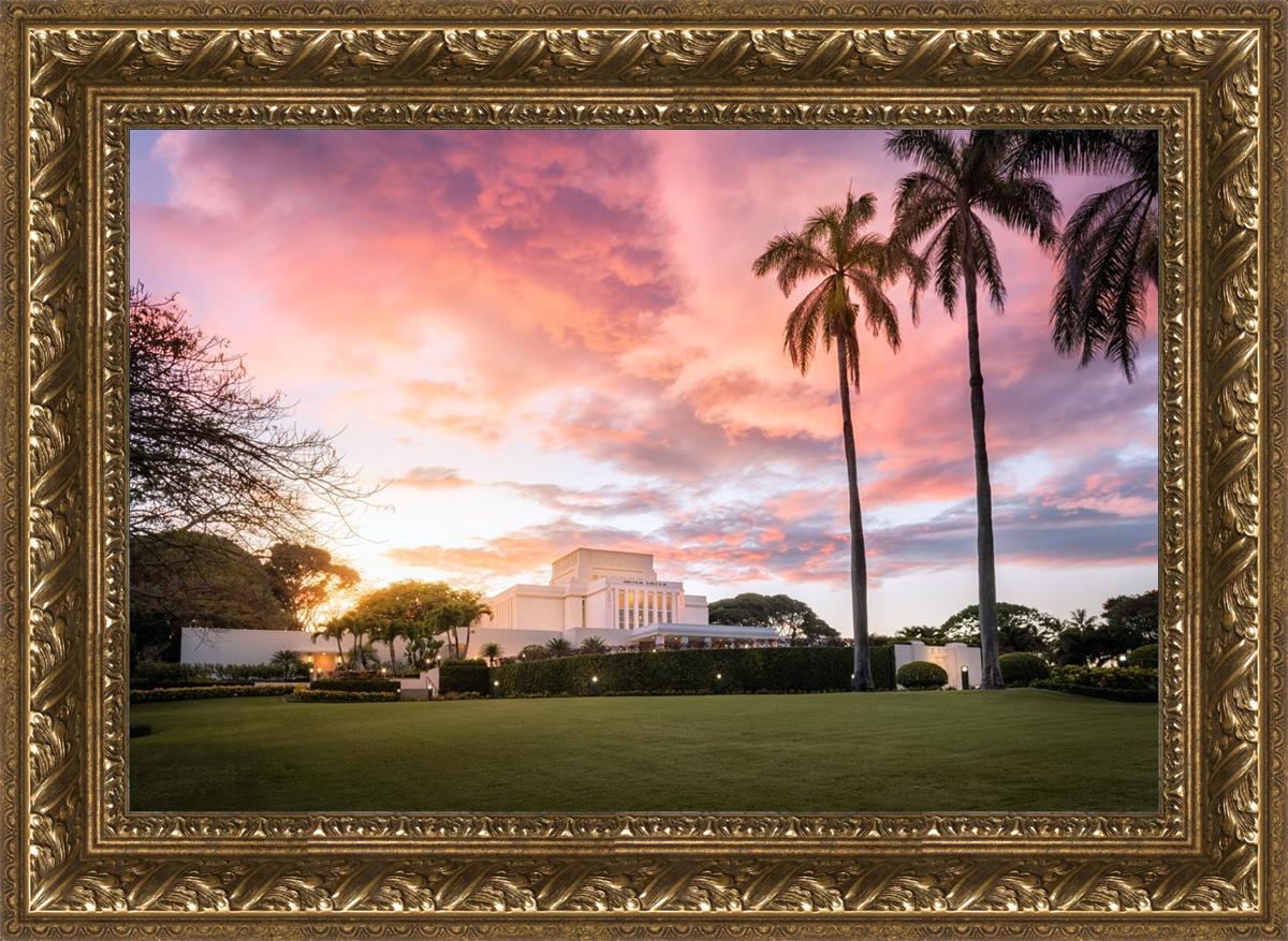 Laie Sunset Panorama