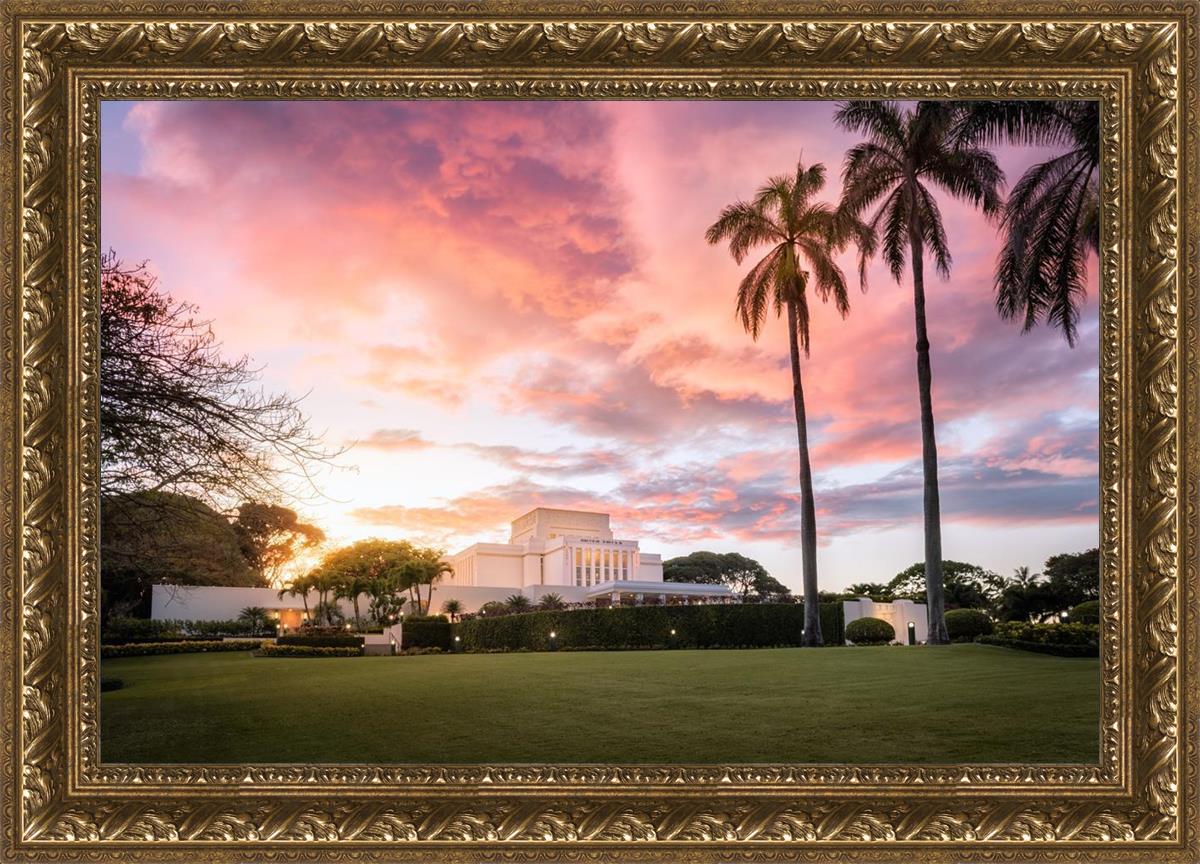 Laie Sunset Panorama