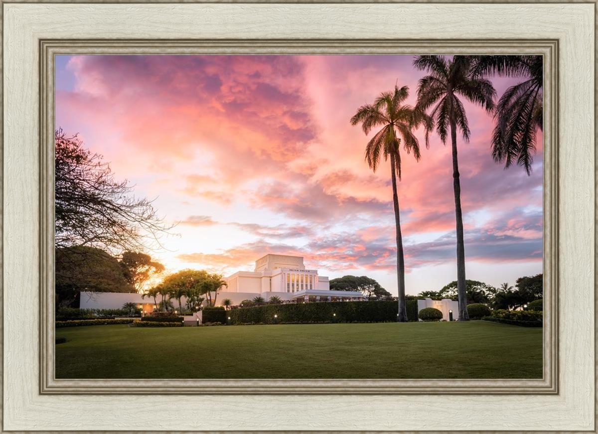 Laie Sunset Panorama