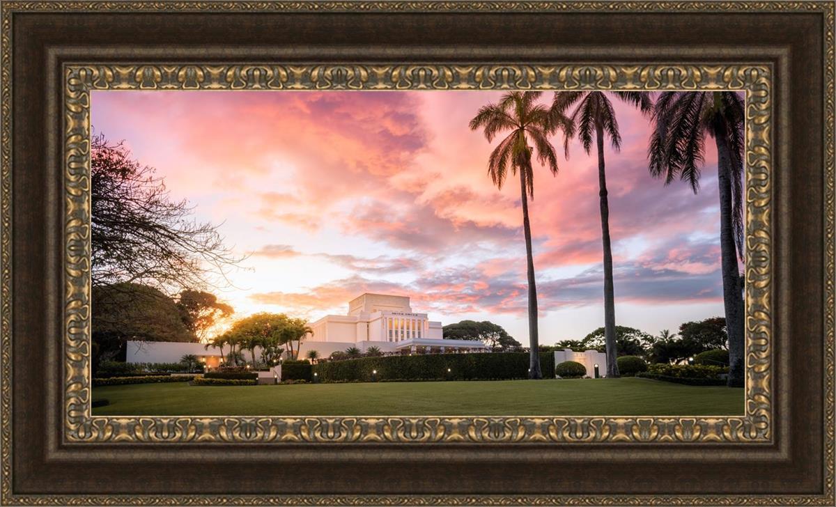 Laie Sunset Panorama
