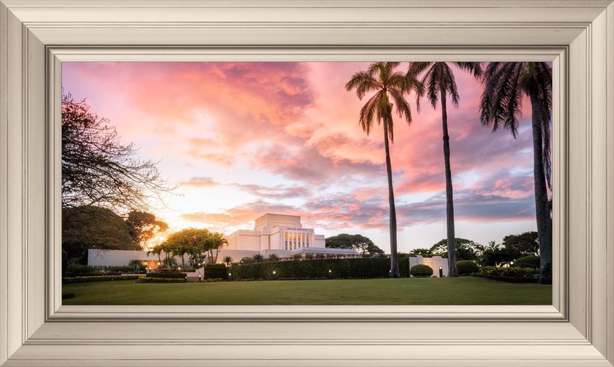 Laie Sunset Panorama