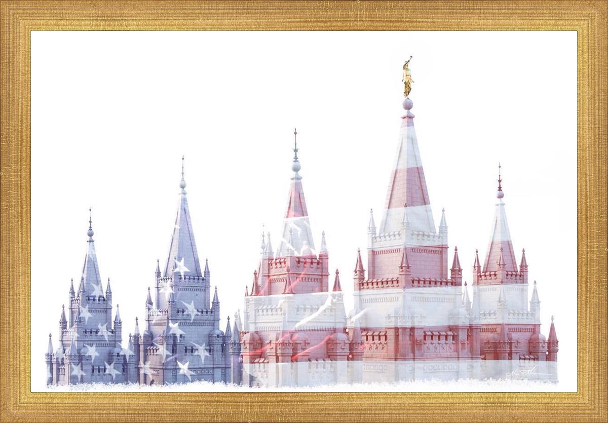 13 New Mormon Temples, cross stitch patterns