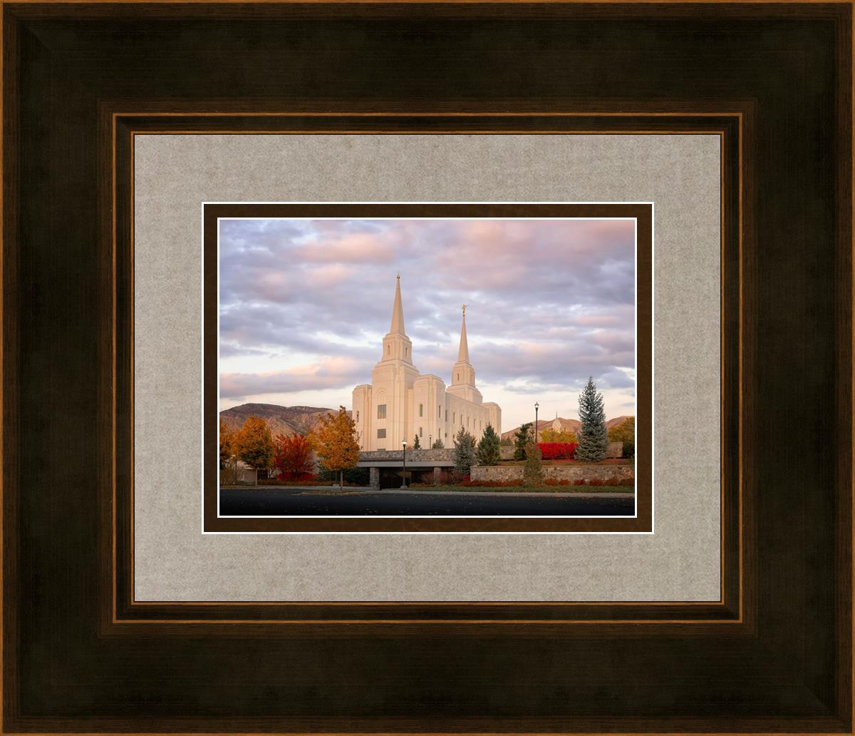 Brigham City Temple Seasons Change