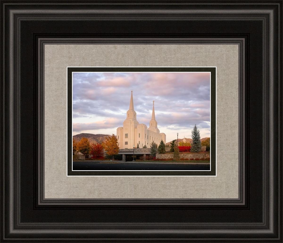 Brigham City Temple Seasons Change