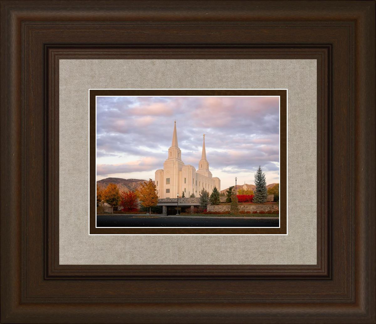 Brigham City Temple Seasons Change