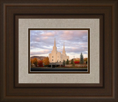 Brigham City Temple Seasons Change