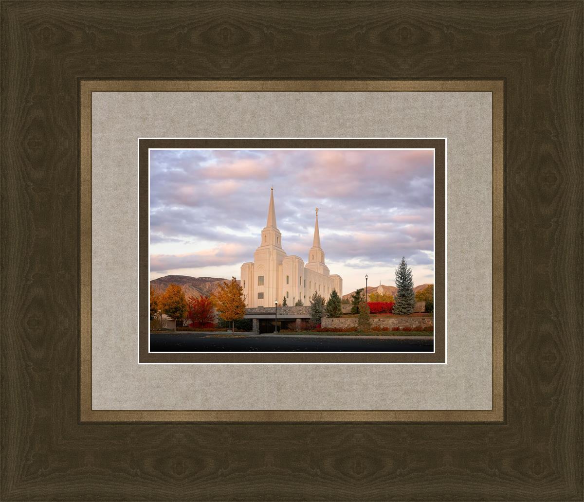 Brigham City Temple Seasons Change