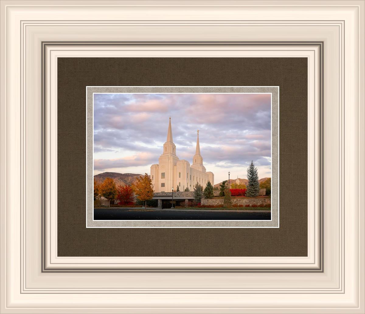 Brigham City Temple Seasons Change