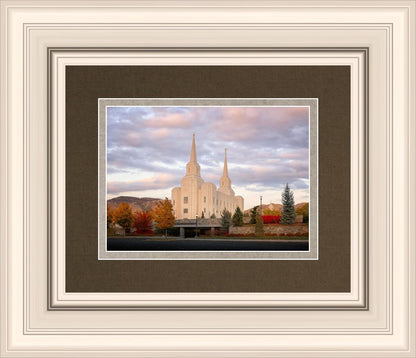 Brigham City Temple Seasons Change