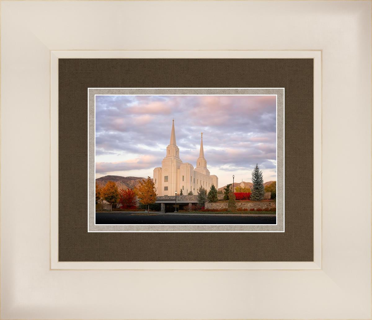 Brigham City Temple Seasons Change