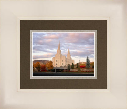Brigham City Temple Seasons Change