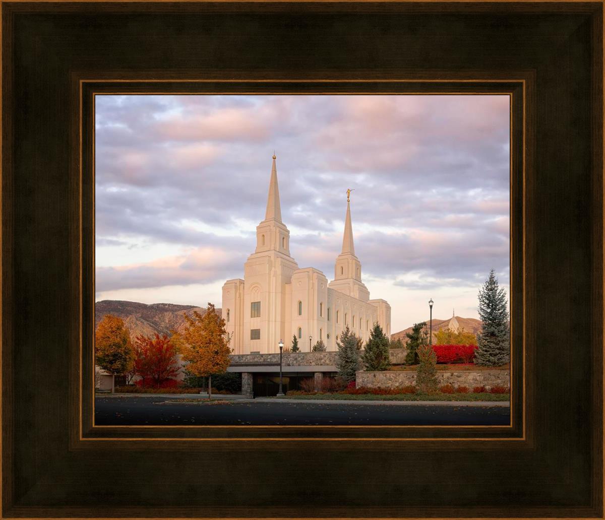 Brigham City Temple Seasons Change