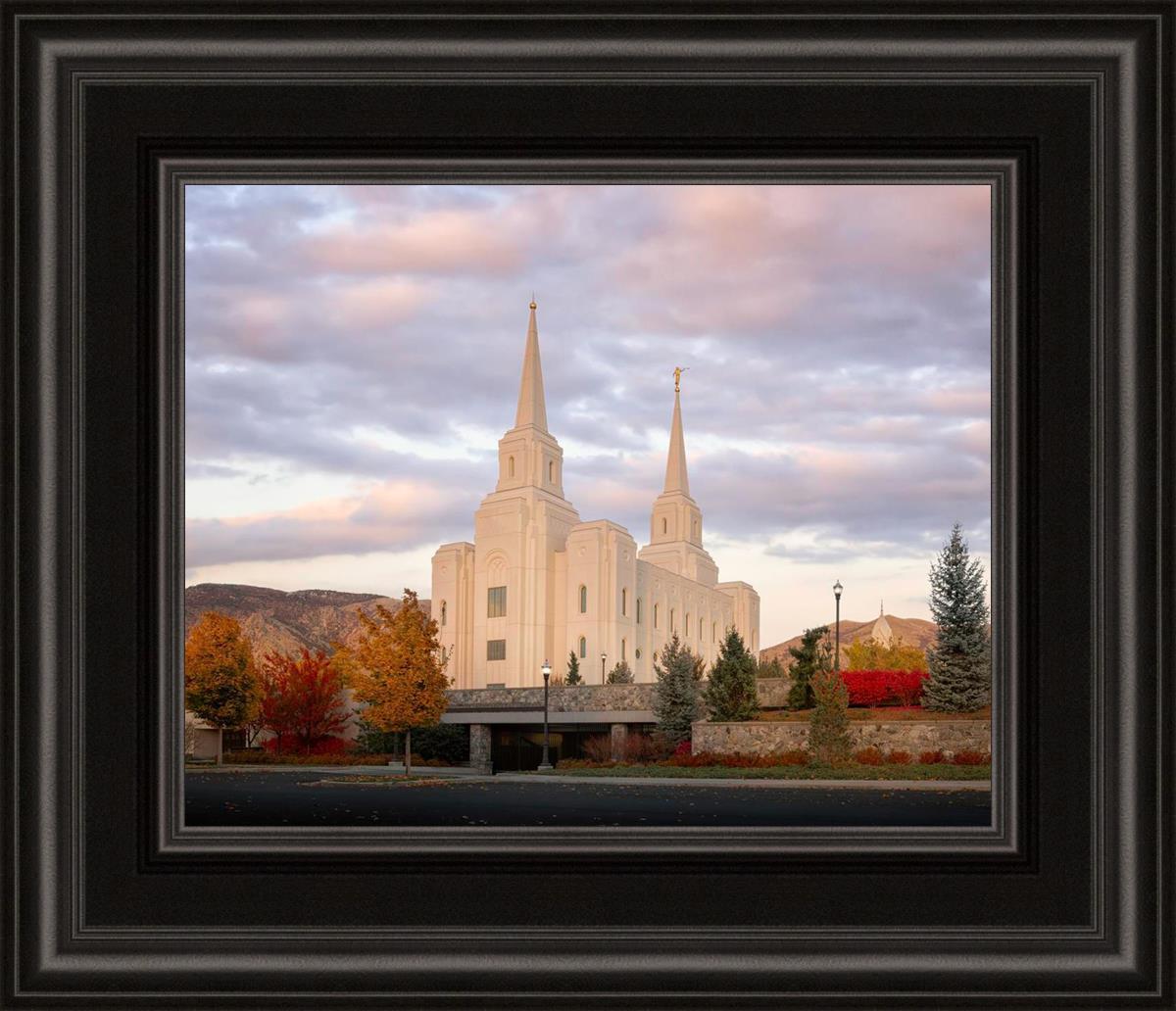 Brigham City Temple Seasons Change