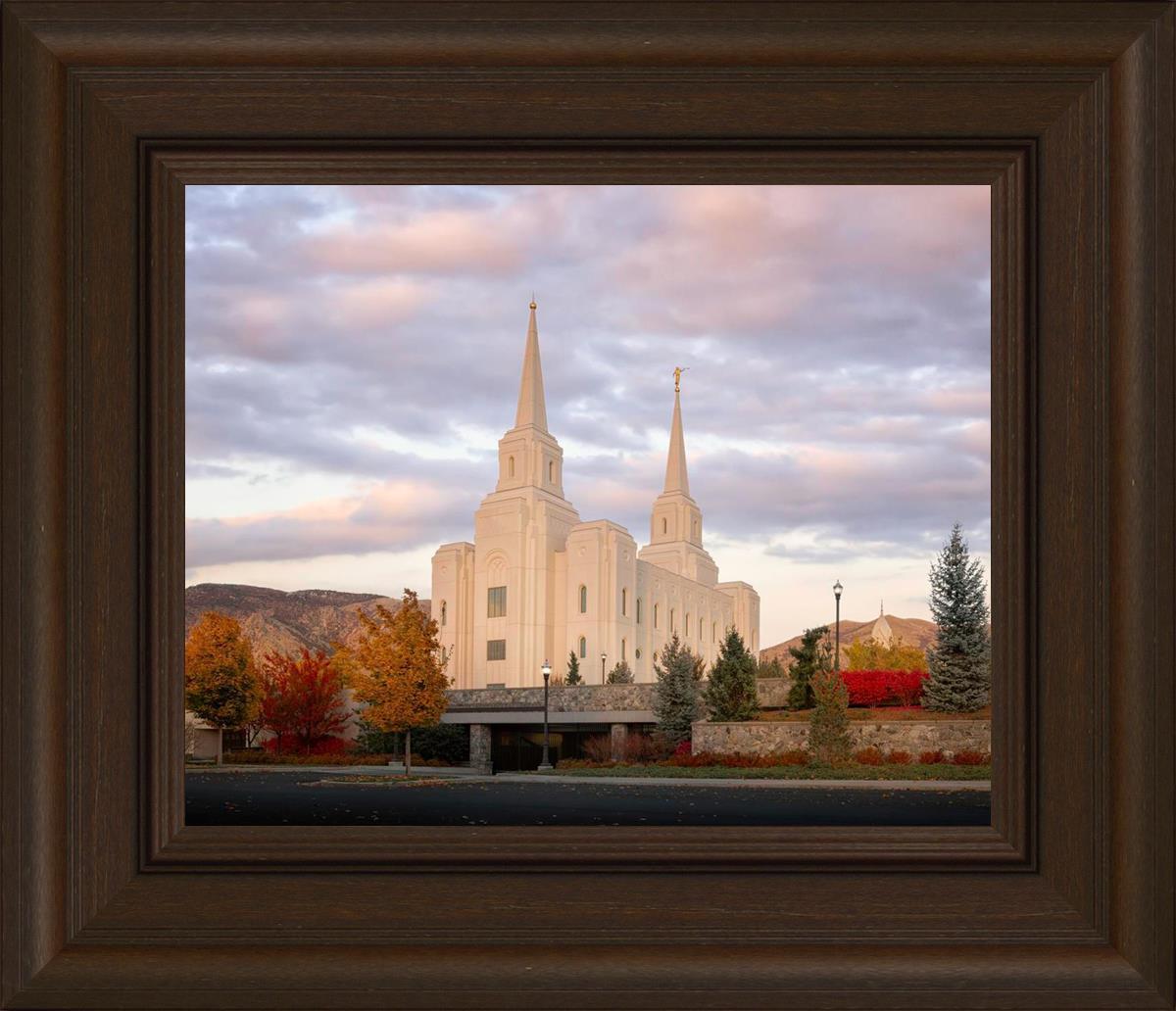 Brigham City Temple Seasons Change