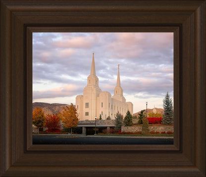 Brigham City Temple Seasons Change
