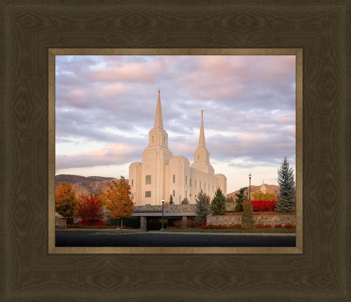 Brigham City Temple Seasons Change