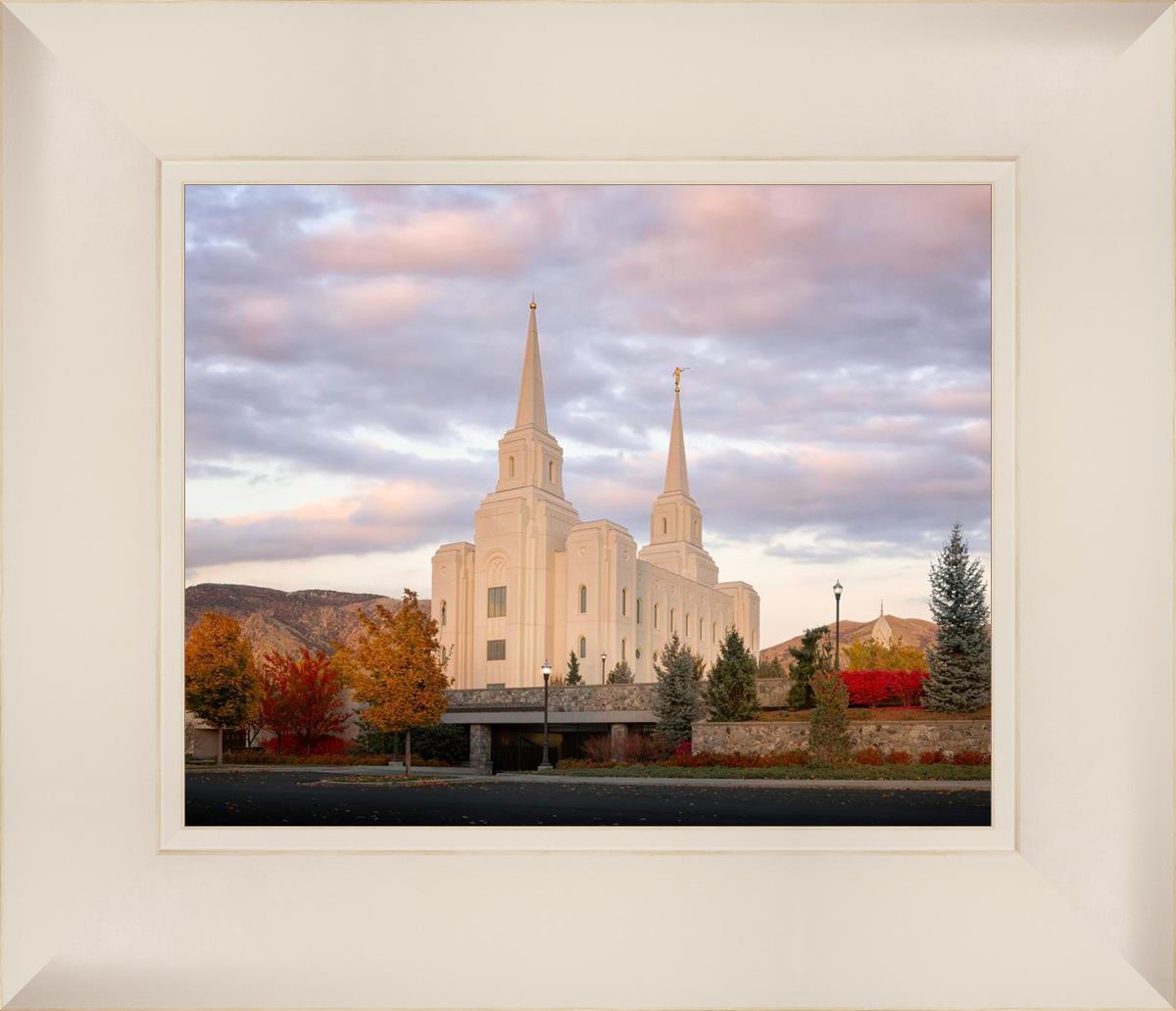 Brigham City Temple Seasons Change