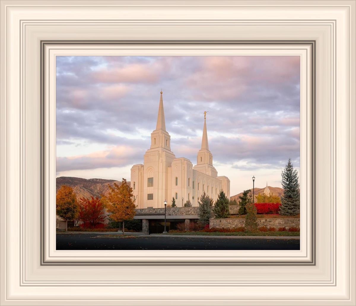 Brigham City Temple Seasons Change