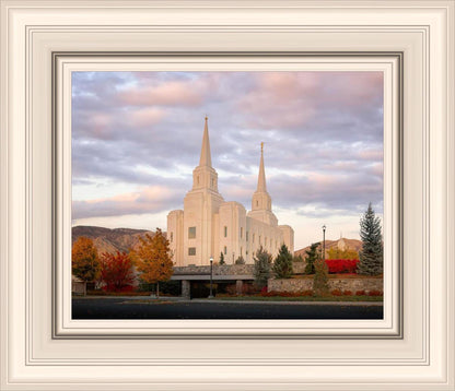 Brigham City Temple Seasons Change