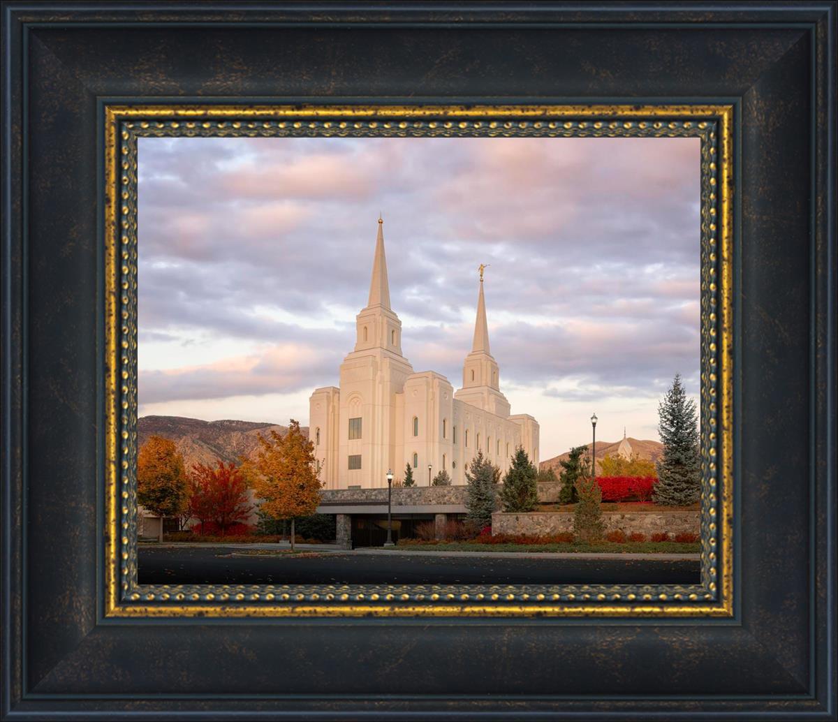 Brigham City Temple Seasons Change