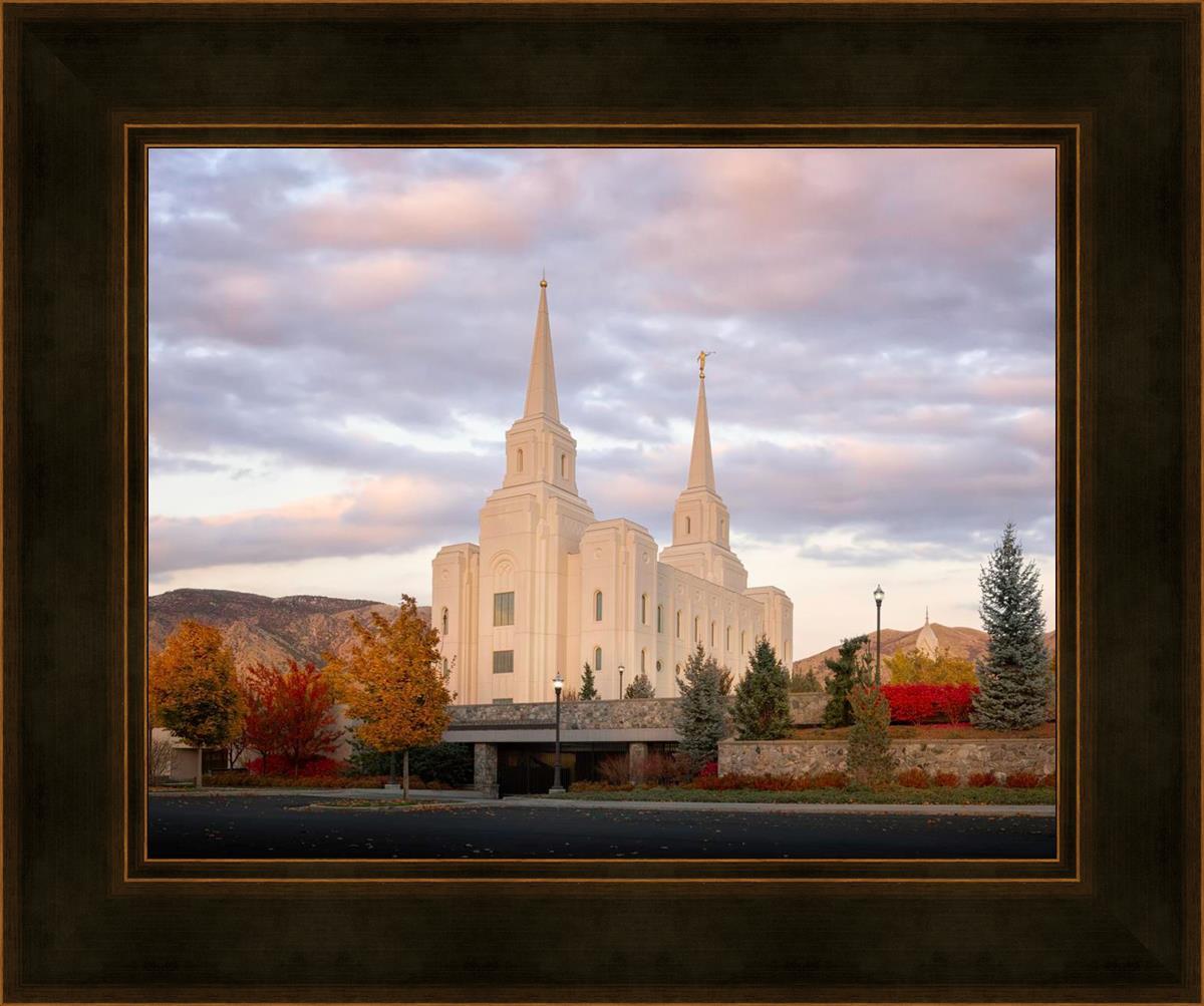 Brigham City Temple Seasons Change