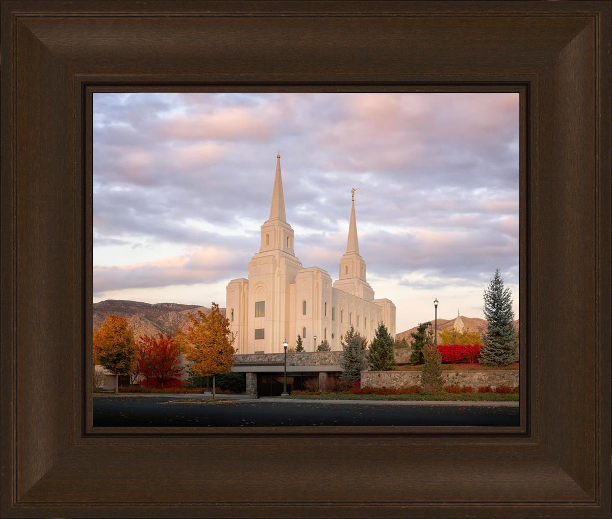 Brigham City Temple Seasons Change
