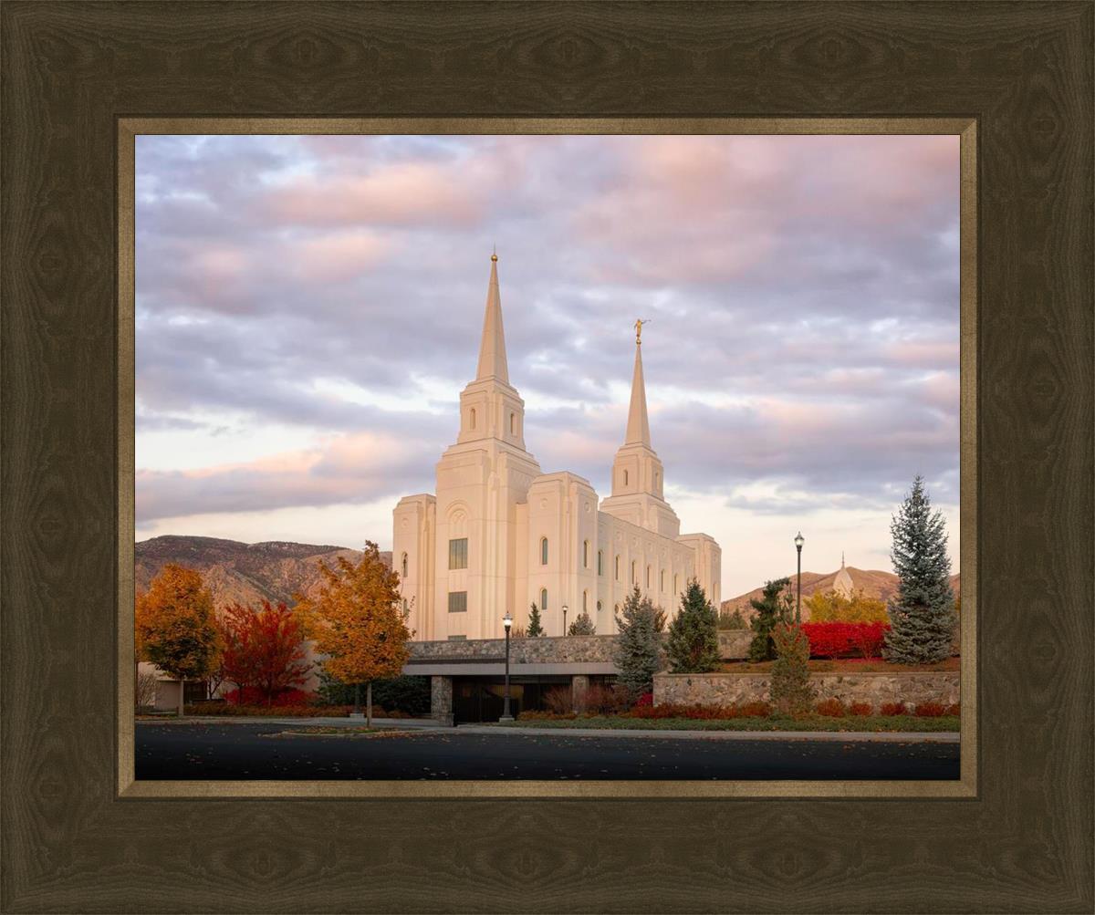 Brigham City Temple Seasons Change