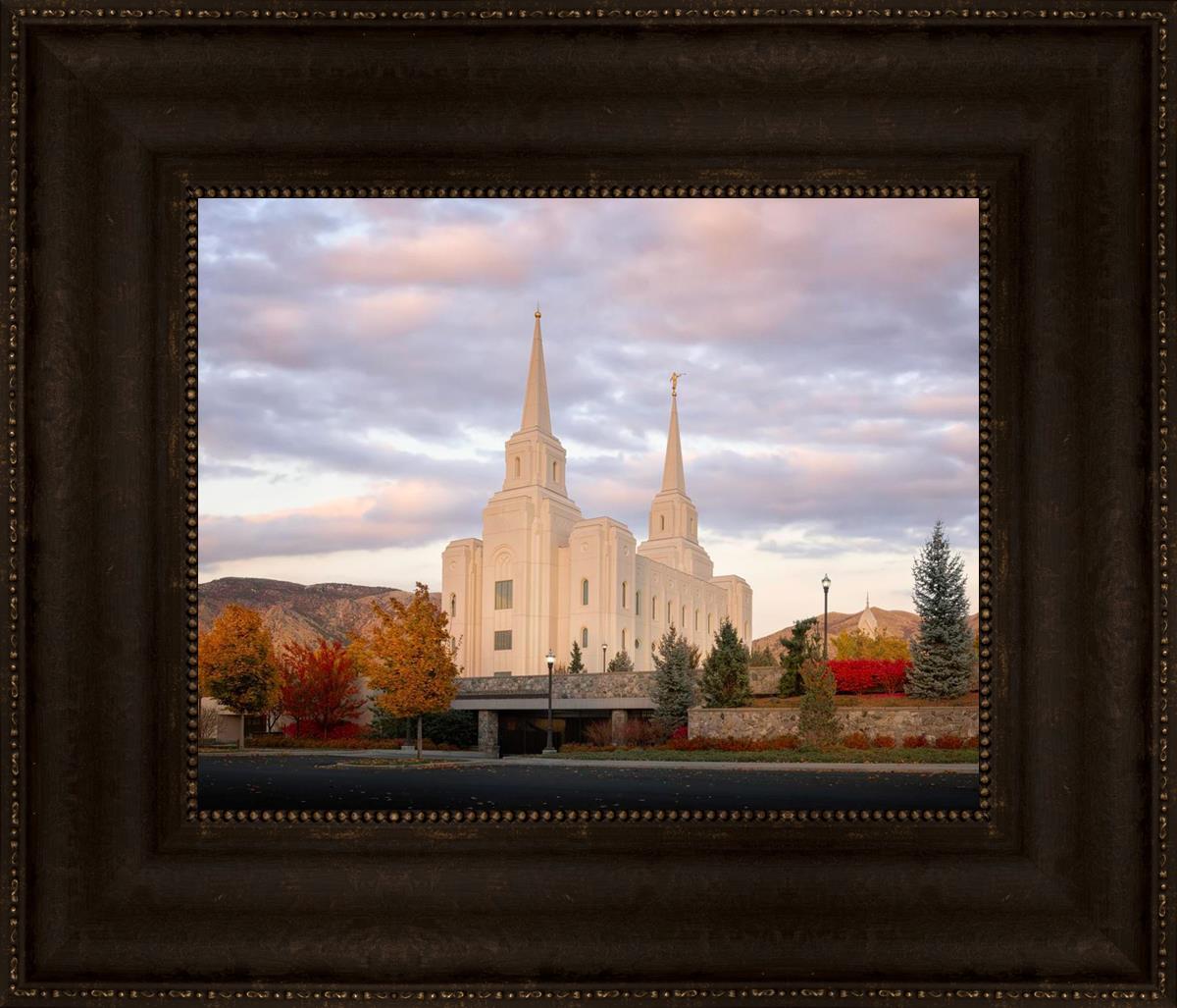 Brigham City Temple Seasons Change