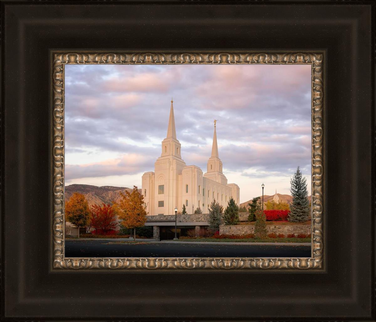 Brigham City Temple Seasons Change