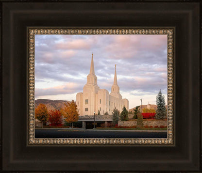 Brigham City Temple Seasons Change