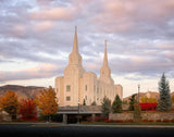 Brigham City Temple Seasons Change