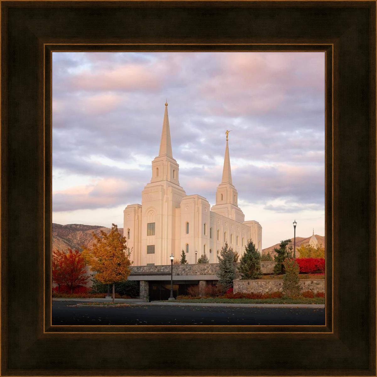 Brigham City Temple Seasons Change