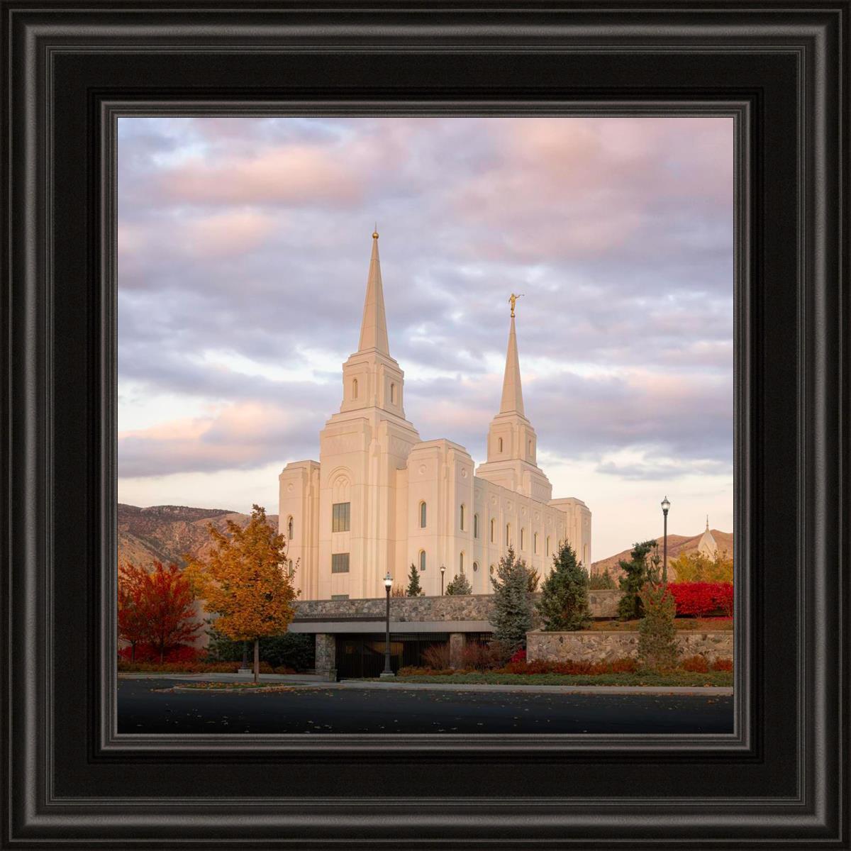 Brigham City Temple Seasons Change