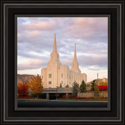 Brigham City Temple Seasons Change