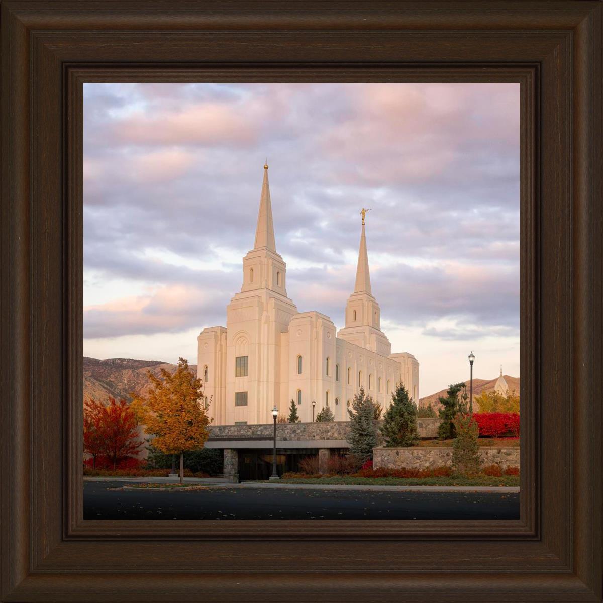 Brigham City Temple Seasons Change