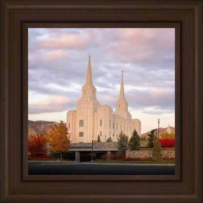 Brigham City Temple Seasons Change
