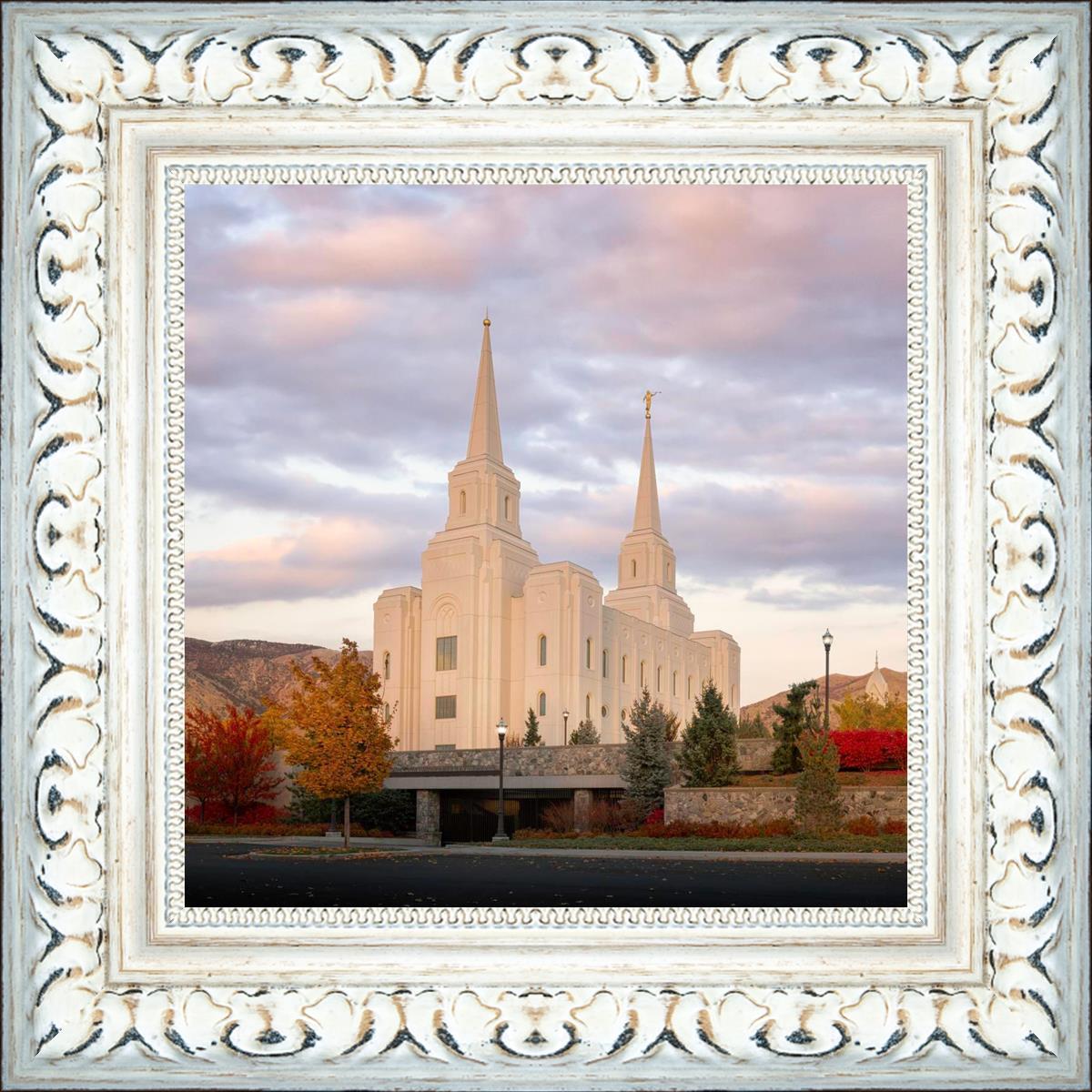 Brigham City Temple Seasons Change